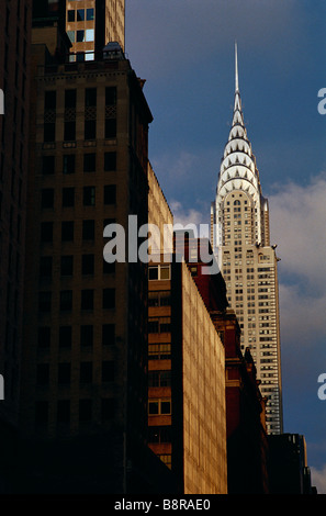 Manhattan New York USA das Chrysler Building Stockfoto