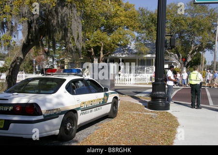 Pinellas County Sheriff in Dunedin Florida USA Stockfoto