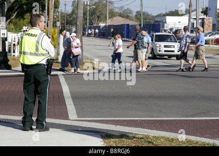 Pinellas County Sheriff in Dunedin Florida USA Stockfoto