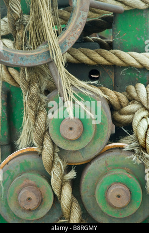 Grytviken, Südgeorgien Insel, UK - Walfang-Maschinen Stockfoto