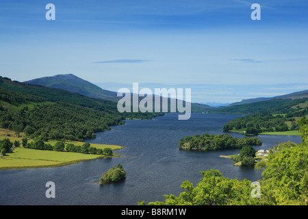 Queen es View, Loch Tummel, Schottland Stockfoto