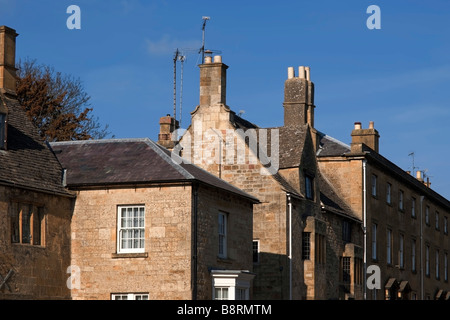 Eine Straße in chipping Campden Cotswolds Gloucestershire Midlands England uk Stockfoto