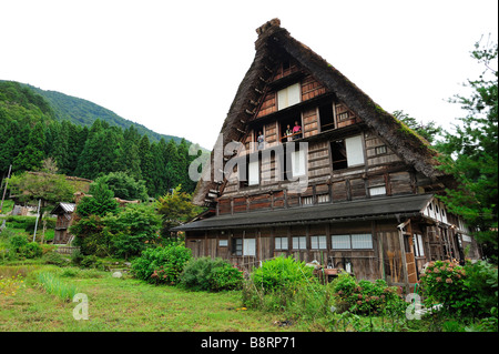 Miyozenji Heimatmuseum, Shirakawa-Go, Präfektur Gifu, Japan Stockfoto