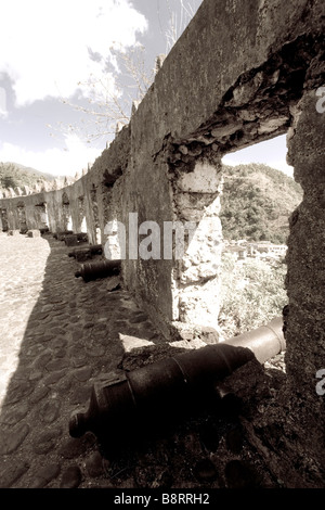 Komoren, Anjouan, Mutsamudu, Le Citadelle. Stockfoto