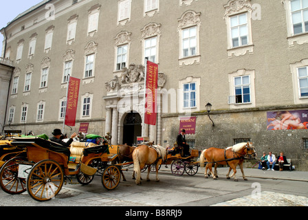 Museum der fürstbischöflichen Residenz in Salzburg in Österreich Stockfoto