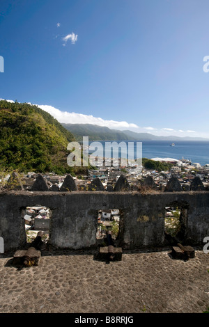 Komoren, Anjouan, Mutsamudu, Le Citadelle. Stockfoto