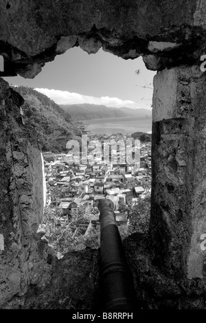 Komoren, Anjouan, Mutsamudu, Le Citadelle. Stockfoto