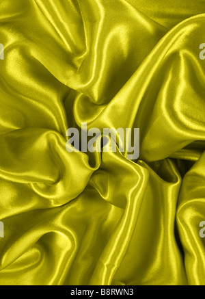 Zusammenfassung Hintergrund Gold satin Stockfoto