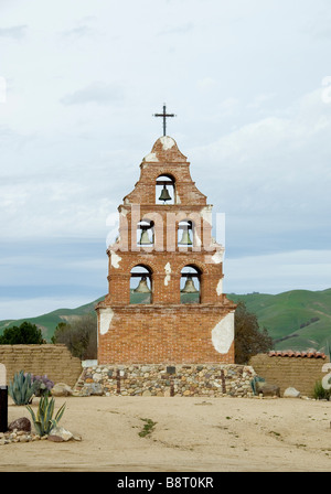 Mission San Miguel Arcangel wurde am 25. Juli 1797 von Vater Fermin Lasuen gegründet. Stockfoto