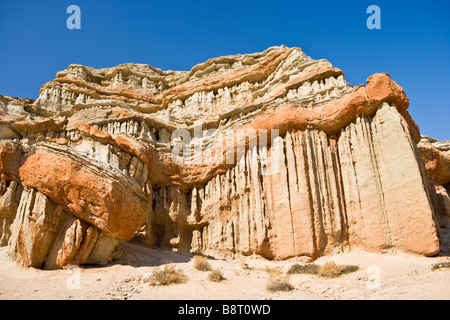 Sedimentgestein Bildung Red Rock Canyon State Park California Untied Staaten von Amerika Stockfoto