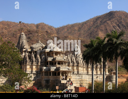 Indien Rajasthan Ranakpur Chaumukha Jain Tempel der Adinath Stockfoto