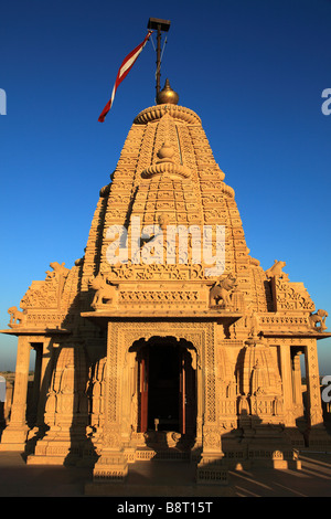 Indien Rajasthan Thar Wüste Amar Sagar Jain-Tempel Stockfoto