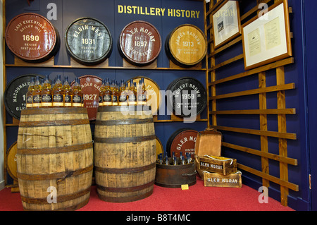 Glen Moray Whisky-Destillerie Elgin Moray Aberdeenshire Schottland U K Stockfoto