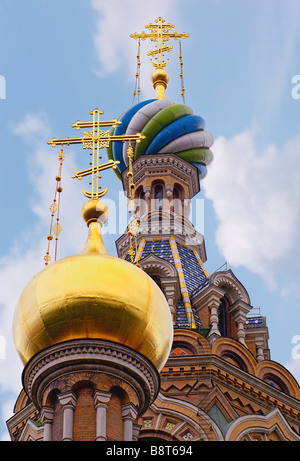 Auferstehungskirche in St. Petersburg, Russland, Sankt Petersburg Stockfoto