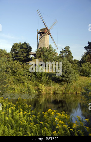 Internationales Wind- und Wassermühle Museum ukrainischen Windmühle "Natascha", Gifhorn, Niedersachsen, Deutschland Stockfoto