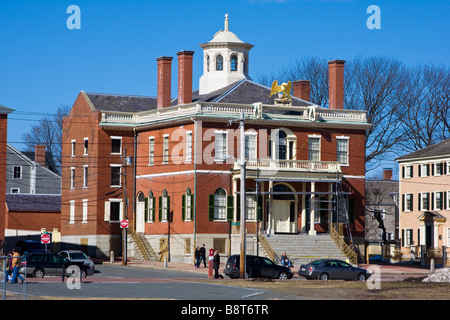 Frühe amerikanische Zollhaus, Salem, Massachusetts Stockfoto