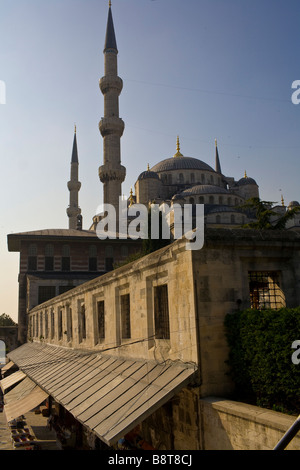 Die Sultan Ahmed blaue Moschee in Istanbul Stockfoto