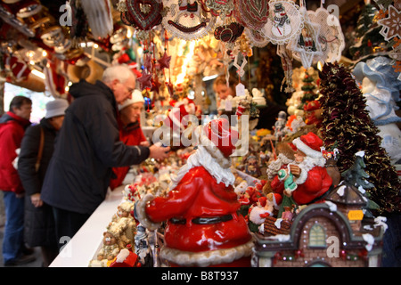 WEIHNACHTSMARKT IN STRAßBURG FRANKREICH Stockfoto