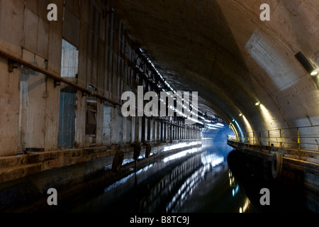 Balaklawa u-Boot-Basis Stockfoto