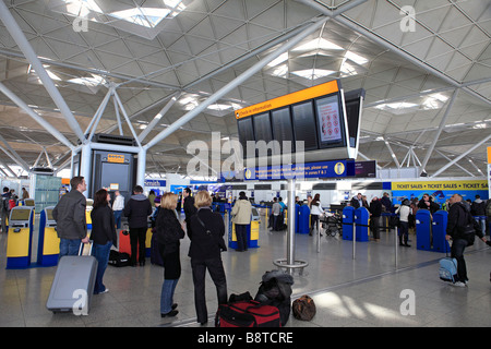 Vereinigtes Königreich Essex Stansted Flughafen Stockfoto