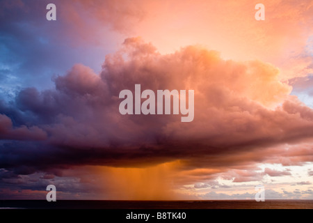 Sonnenuntergang am Mandalay Beach in der Nähe von Walpole Western Australia Stockfoto