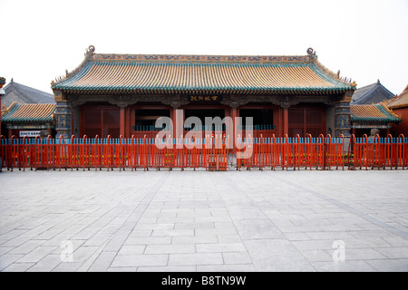 China Liaoning Provinz Shenyang Imperial Palace Stockfoto