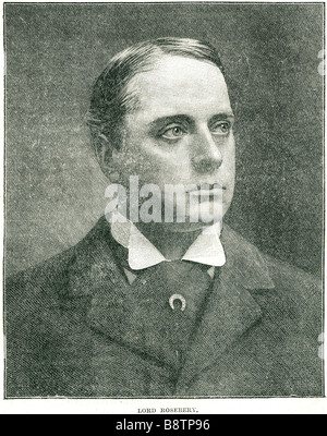 Herr Archibald Philip Primrose 1847 1929 britischen liberalen Politiker Premierminister Lord Dalmeny Stockfoto