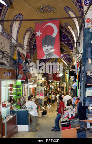 Basar Kapali Carsi Istanbul Türkei Stockfoto