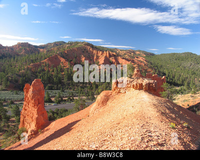 Red Canyon neben Scenic Byway 12, Utah, USA Stockfoto