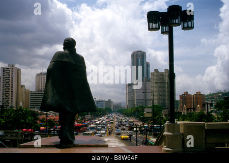 Simon Bolivar Statue Caracas-Venezuela-Südamerika Stockfoto