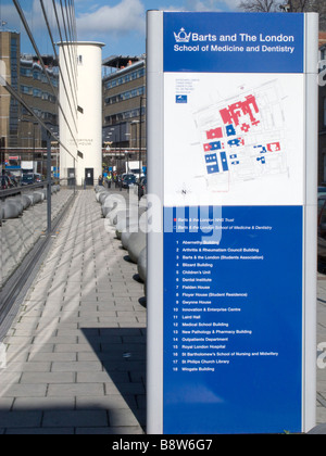 VEREINIGTES KÖNIGREICH. Barts und die London neue Universitätsschule von Medizin und Zahnmedizin in Whitechapel,London.Photo von Julio Etchart Stockfoto