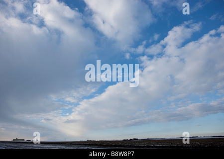 Bewölkter Himmel Stockfoto