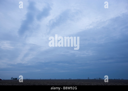 Bewölkter Himmel Stockfoto