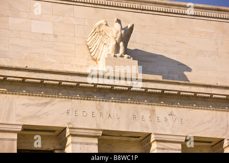 WASHINGTON DC USA United States Federal Reserve Bank Gebäude Stockfoto
