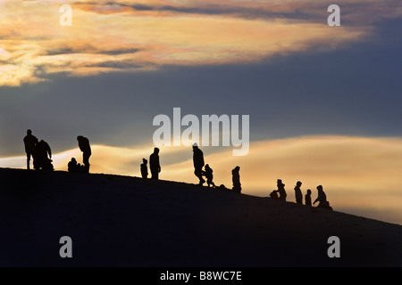 Auf Pitstone Hügel Stockfoto