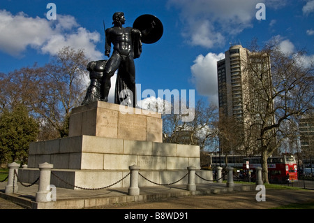 Statue des Achilles, die Wellington Denkmal, Hyde Park, London Stockfoto