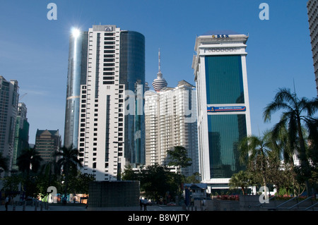 Petronas Twin Towers Malaysia Kuala Lumpur City Centre KLCC Jalam Ampang Stockfoto
