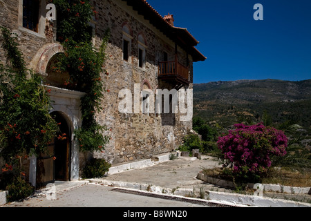 Kloster Agias Triadas Samos Griechenland Stockfoto