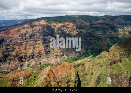 Waimea Canyon Kauai Hawaii USA Stockfoto