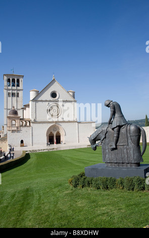 Basilica di San Francesco d' Assisi, PG, Italien, Italia Stockfoto