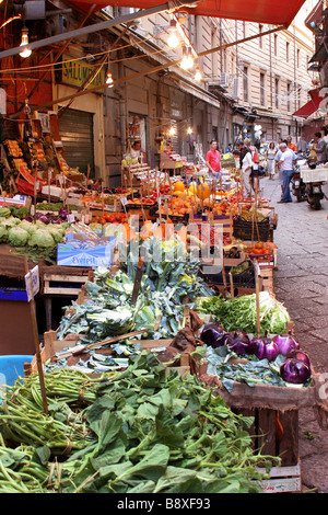 Mercato della Vucciria in Palermo Sizilien Stockfoto