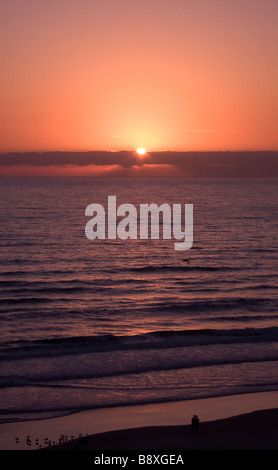 Daytona Beach bei Sonnenaufgang Stockfoto