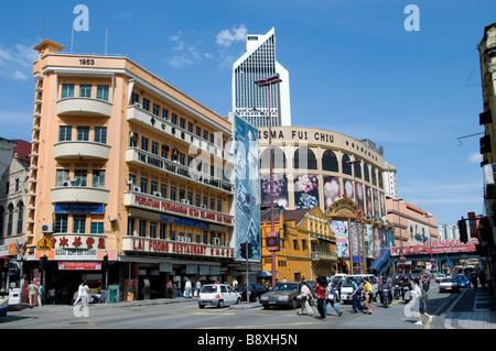 Wisma Fui Chiu Kuala Lumpur Chee Cheong Kai Chinatown China Stadt chinesischen Malaysia Stockfoto