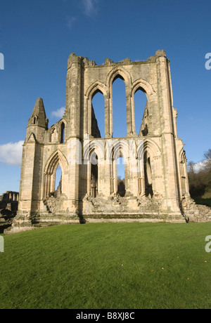 North Yorkshire Rievaulx Abtei gegründet 1132 eine Zisterzienserabtei nur zu redaktionellen Zwecken Stockfoto