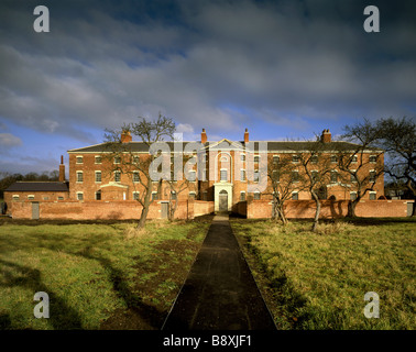 Die Fassade der Arbeitshaus Southwell Stockfoto