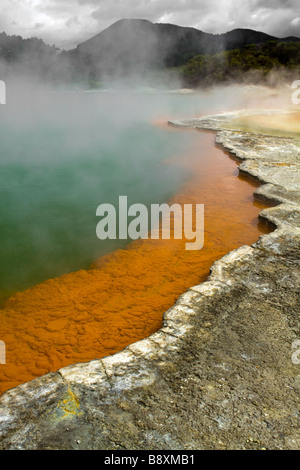 Champagne Pool Waiotapu Rotorua Neuseeland Stockfoto