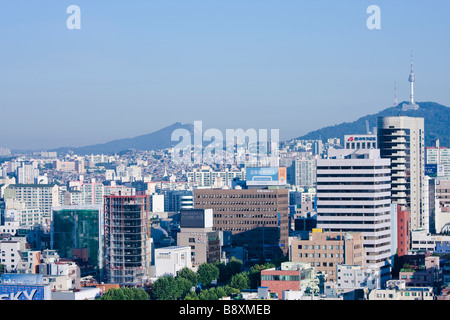 Die Innenstadt von Seoul, Südkorea Stockfoto