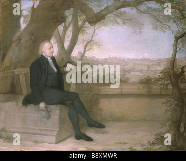 EARL-Bischof auf den PINCIO von Hugh Douglas Hamilton (1739-1808) bei Ickworth. Stockfoto