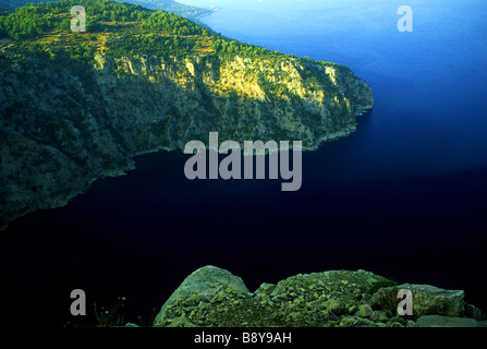 Tal der Schmetterlinge (Kelebek Vadisi) in Ölüdeniz, Türkei Stockfoto