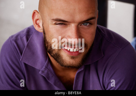 Porträt von einem Mann-Dänemark. Stockfoto